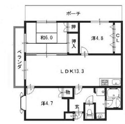 グランディア天城通りの物件間取画像